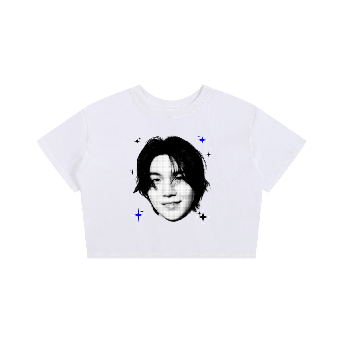 BTS Big Head Baby Tee - Yoongi