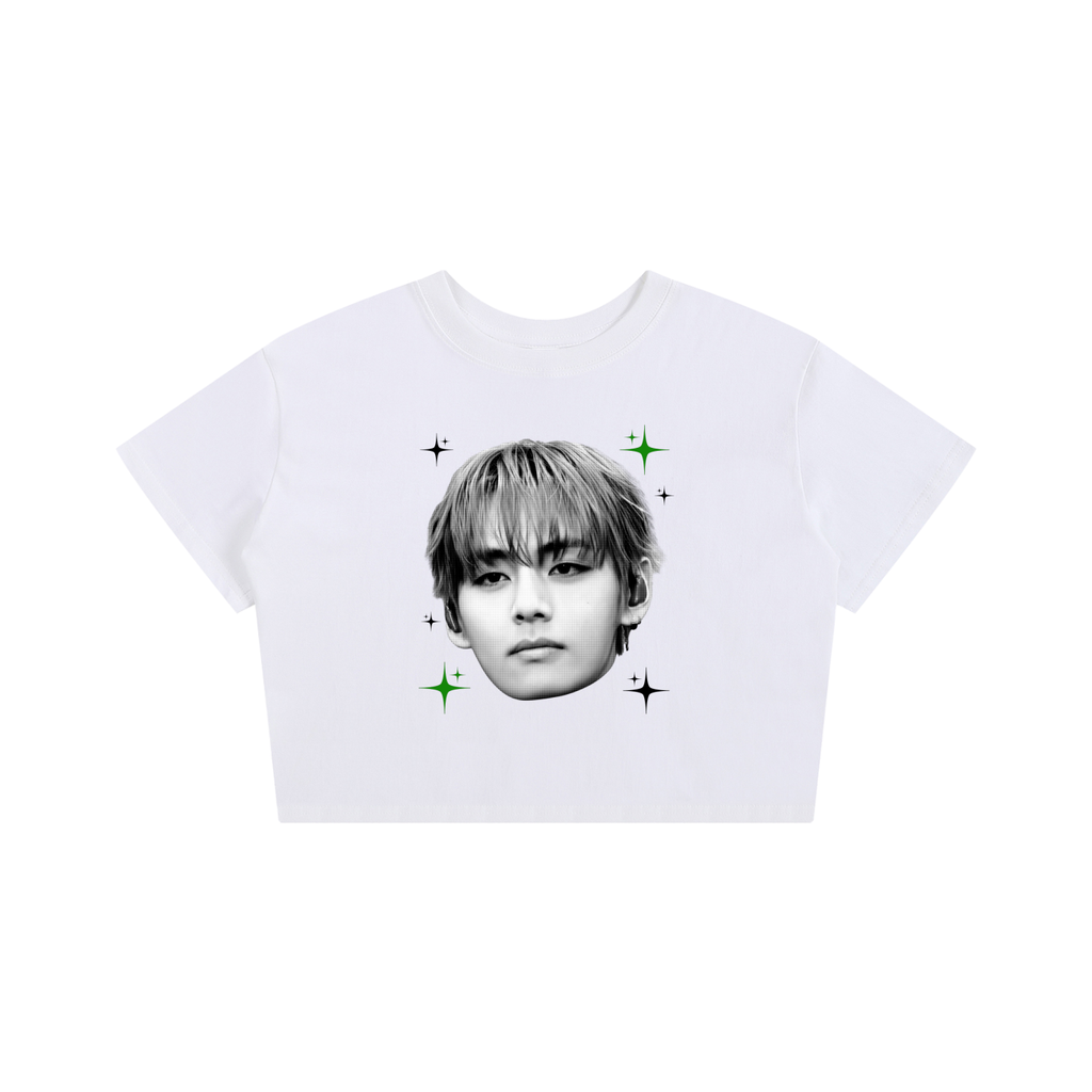 BTS Big Head Baby Tee - Taehyung