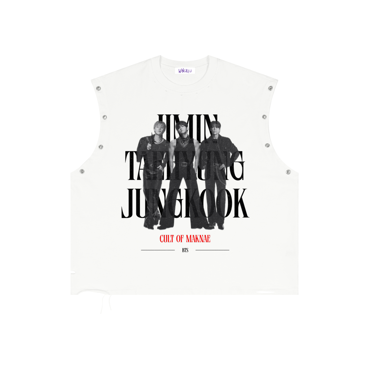 BTS Maknae Line Rock Tee | Jimin V Jungkook