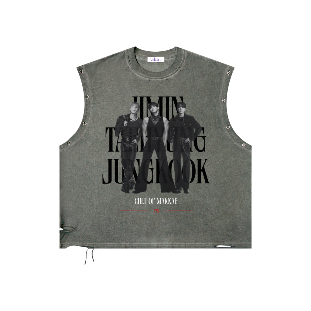 BTS Maknae Line Rock Tee | Jimin V Jungkook